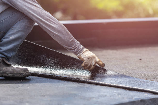 Professional Basement Waterproofing technician working in Blaine, WA